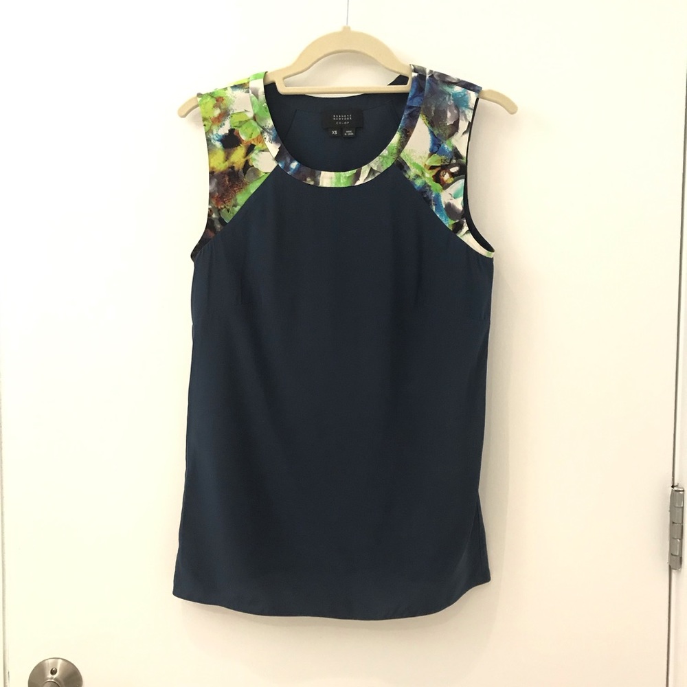 Barneys Silk Blouse, Sz 0